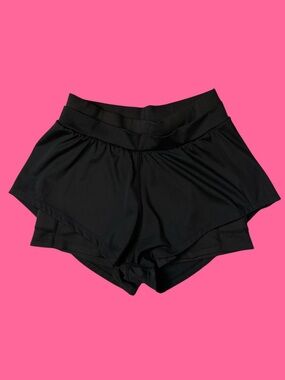Expntl Athletics Divergent 2-in-1 running short in Midnight Black Size Small